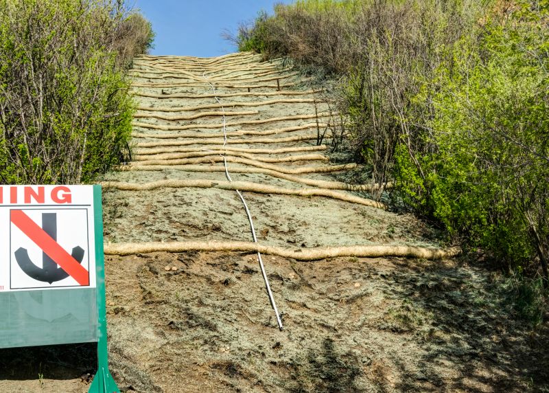 Slope Grading for Erosion Control