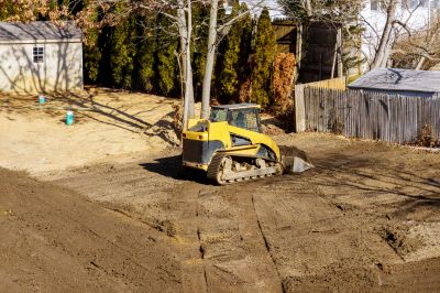 Equipment Used in Yard Leveling